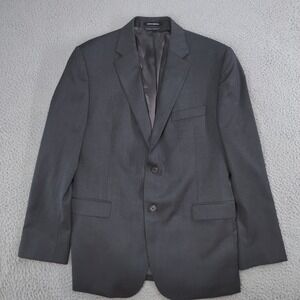 Lauren Ralph Lauren 2 Piece Suit Jacket & Vest Mens 43R Gray Wool Sport Coat